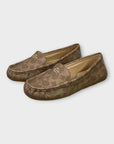 Coach Marley Coated Canvas Loafers - 4/36.5