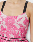 Coast Jacquard Floral Midi Dress - 8/10