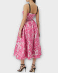 Coast Jacquard Floral Midi Dress - 8/10