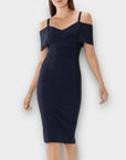 Coast Larson Knit Shift Dress - 12