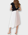 Coast Colour Block Cowl Midi Dress - 8