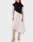 Coast Colour Block Cowl Midi Dress - 8