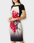 Coast Katsura Print Mina Shift Dress - 12