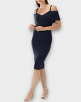 Coast Larson Knit Shift Dress - 12