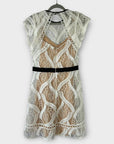 Coast Leaf Embroidered Dress - 8
