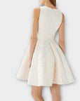 Coast Metallic Jacquard Dress - 12