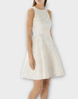 Coast Metallic Jacquard Dress - 12