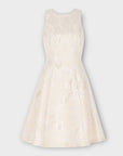 Coast Metallic Jacquard Dress - 12