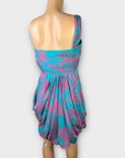 Coast One Shoulder Silk Dress - 10