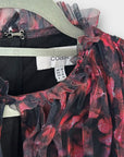 Coast X Jo Holland Printed Mesh Tiered Dress - 10