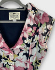 Collectif London Floral Vintage Midi Dress - 10