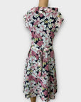 Collectif London Floral Vintage Midi Dress - 10