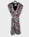 Collectif London Floral Vintage Midi Dress - 10