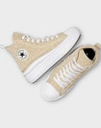 Converse Chuck Taylor Platform Sherpa Trainers - 3/35.5