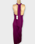 Copperose Halter Neck Maxi Dress - 12 (L)