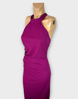 Copperose Halter Neck Maxi Dress - 12 (L)