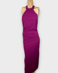 Copperose Halter Neck Maxi Dress - 12 (L)