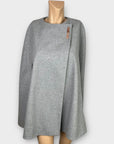 Ted Baker Wool Blend Sparkly Cape - S