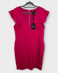 DKNY Flutter Sleeve Sheath Dress - 16/18