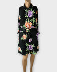 Dancing Leopard Jonah Mini Floral Shirt Dress - 16