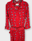 Dancing Leopard Floral Maxi Dress - 14