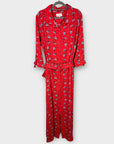 Dancing Leopard Floral Maxi Dress - 14