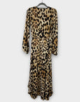 Dancing Leopard Jagger Animal Print Maxi Wrap Dress - 8