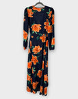 Dancing Leopard Jagger Maxi Wrap Dress - 8