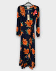 Dancing Leopard Jagger Maxi Wrap Dress - 8