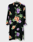 Dancing Leopard Jonah Mini Floral Shirt Dress - 16