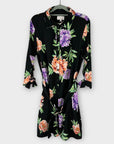 Dancing Leopard Jonah Mini Floral Shirt Dress - 16