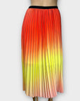 Darling Ombre Pleated Midi Skirt - 12