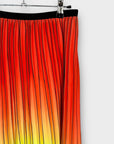 Darling Ombre Pleated Midi Skirt - 12