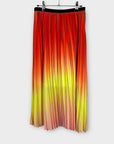 Darling Ombre Pleated Midi Skirt - 12