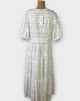 Derhy Pierrette Broderie Maxi Dress - 16 (XL)