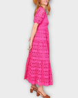 Derhy Pierrette Broderie Maxi Dress - 16 (XL)