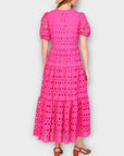 Derhy Pierrette Broderie Maxi Dress - 16 (XL)