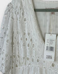 Derhy Pierrette Broderie Maxi Dress - 16 (XL)
