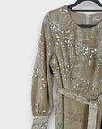 Derhy Velvet & Sequin Dalva Dress - M