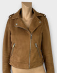 Dorothy Perkins Faux Suede Biker Jacket - 6/8