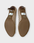 Dune Claudette Woven Peep Toe Court Shoes - 8/41