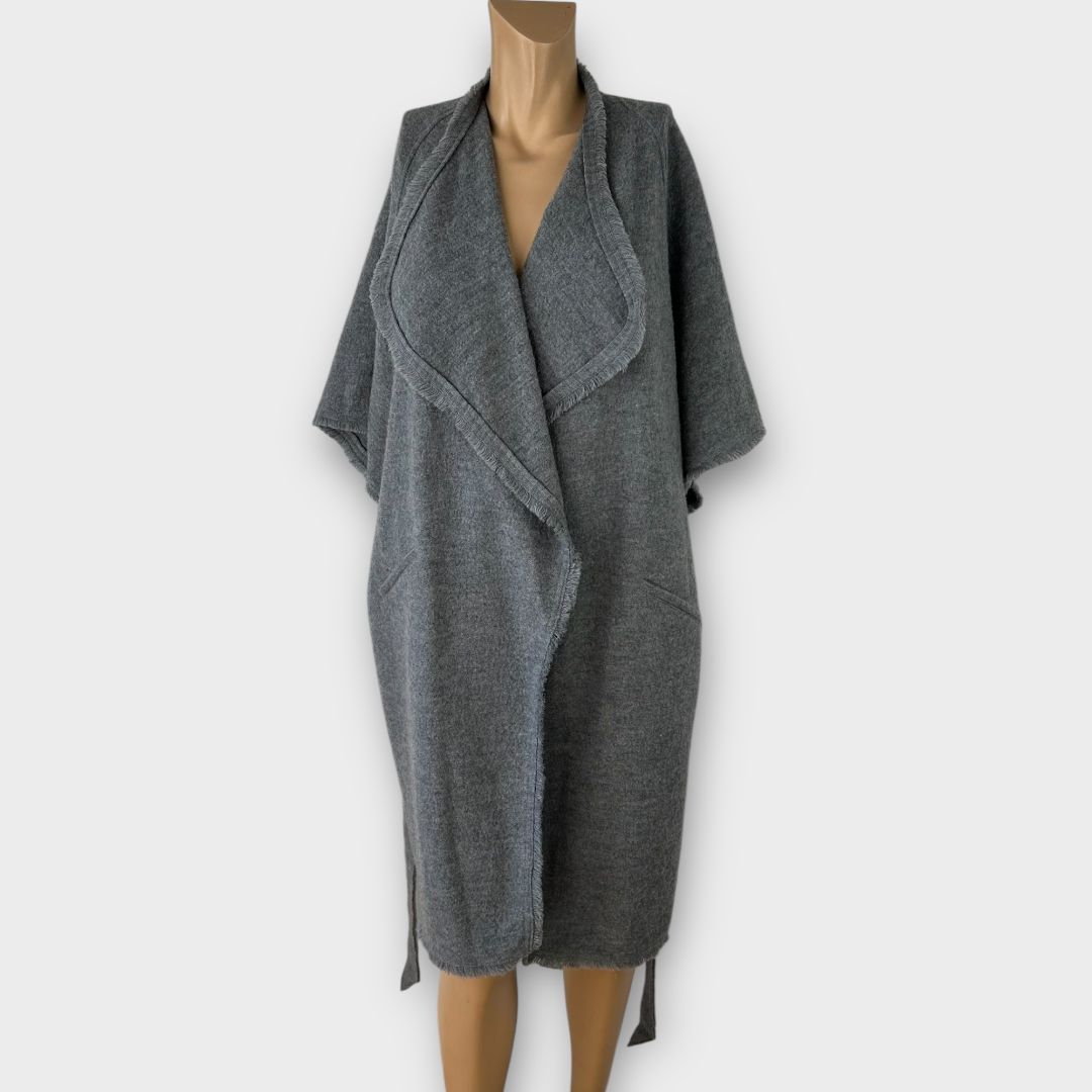 East Belted Wool Cardigan - 12/14