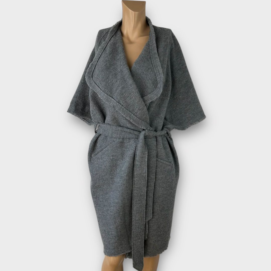 East Belted Wool Cardigan - 12/14