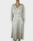 Emily & Me Polka Dot Midi Dress - 10