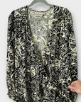 Fabienne Chapot Wrap Maxi Dress - 16