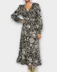 Fabienne Chapot Wrap Maxi Dress - 16