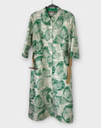 Fee G Palm Print Dress - 12