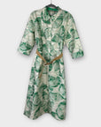 Fee G Palm Print Dress - 12