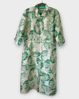 Fee G Palm Print Dress - 16