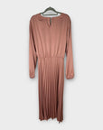 Foreva Young Satin Pleated Midi Dress - XL (16)